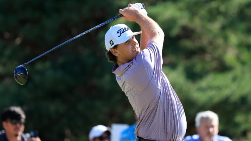 Good deed sparks Trace Crowe to 54-hole lead at NV5 Invitational