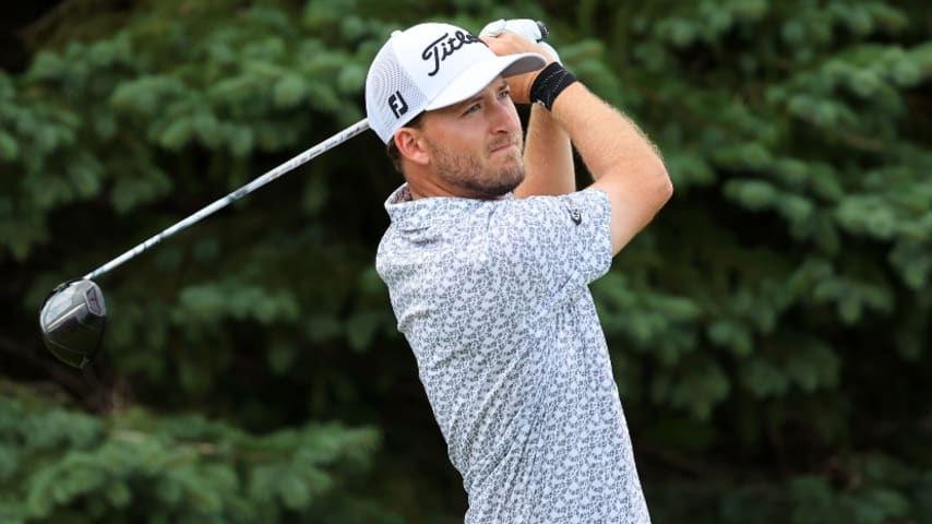 Lee Hodges takes five-shot lead into final round of 3M Open