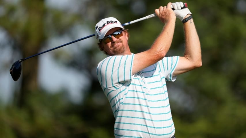 Tim Petrovic shoots 62 for two-shot lead at Shaw Charity Classic