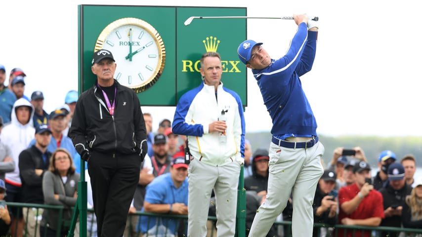 Viktor Hovland at the 2021 Ryder Cup in Kohler, Wisconsin (Getty)