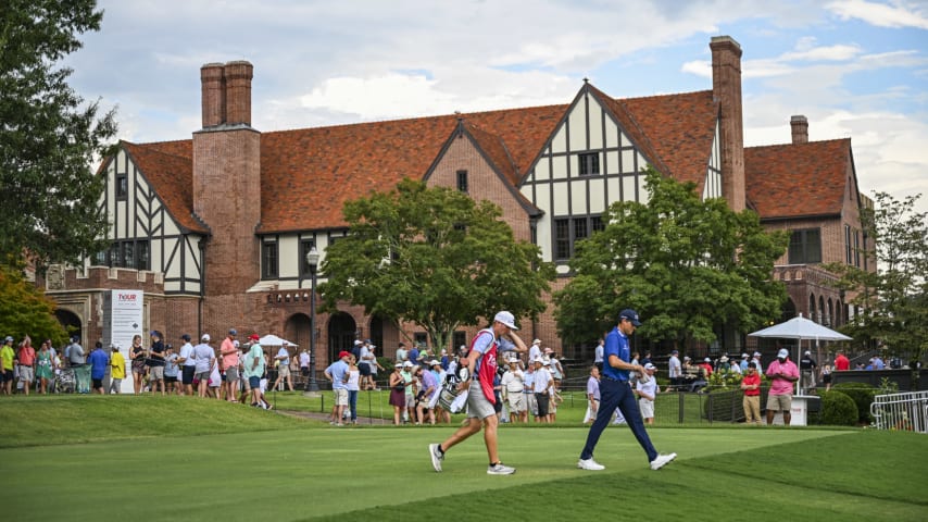 ATLANTA, GEORGIA - AUGUST 27:  during the final round of the TOUR Championship, the third and last event of the FedExCup Playoffs, at East Lake Golf Club on August 27, 2023 in Atlanta, Georgia. (Photo by Keyur Khamar/PGA TOUR via Getty Images)