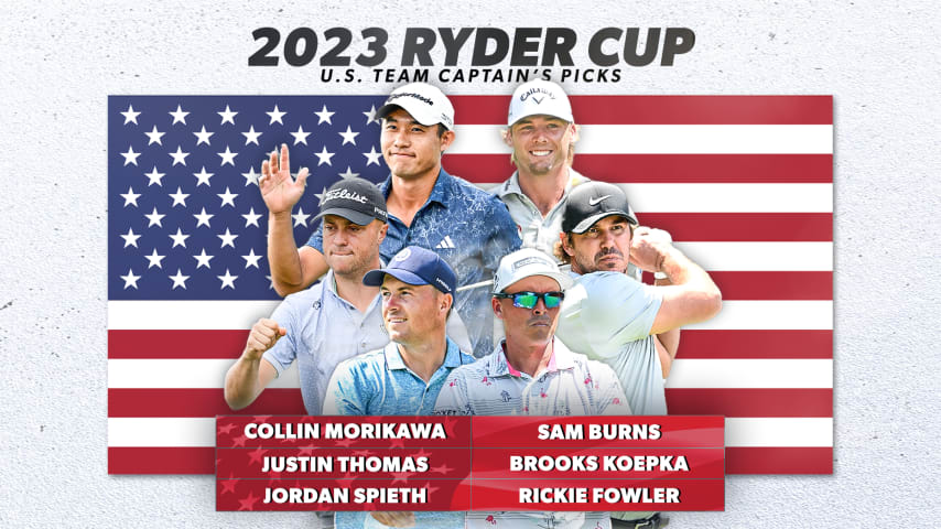 Zach Johnson sets U.S. Ryder Cup roster, reveals captain's picks