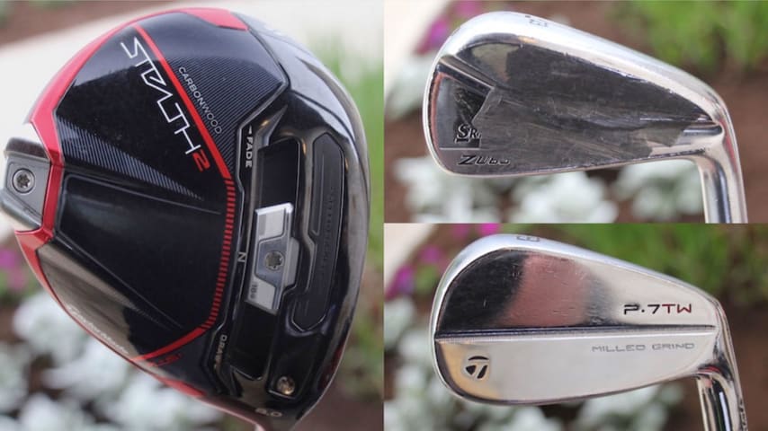 Scottie Scheffler's TaylorMade clubs. (GolfWRX)