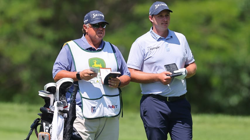 Duane Bock thought he would have the summer off, but now the caddie is going to the Ryder Cup