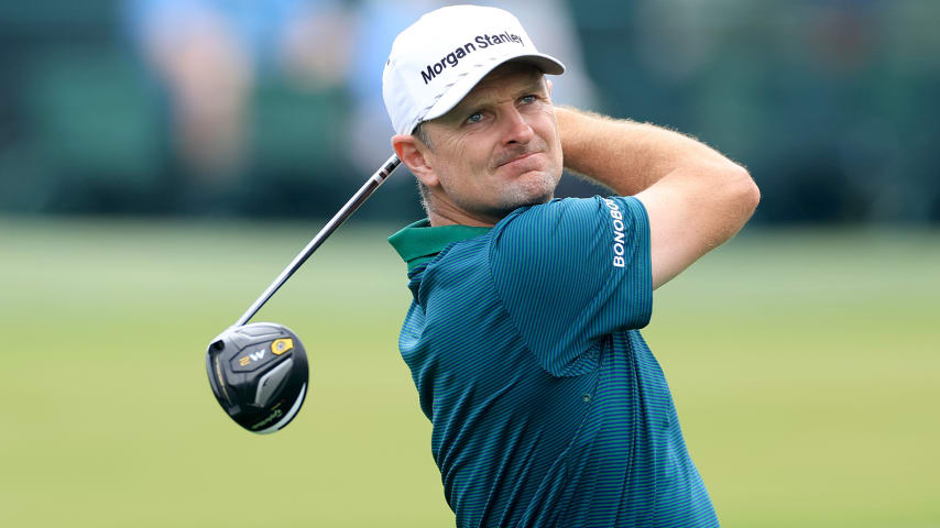 Justin Rose can change drivers often even including the 2016 Taylormade M2 in his arsenal. (David Cannon/Getty Images)