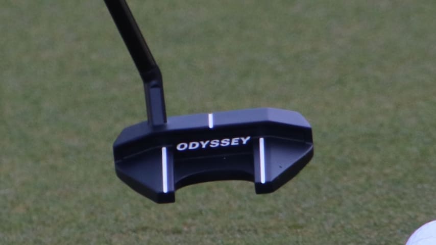 A look at Sam Burns' custom Odyssey No. 7 prototype putter he used toward the end of the season. (GolfWRX)