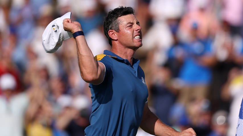 Rory McIlroy proves himself to be the heartbeat of this Ryder Cup
