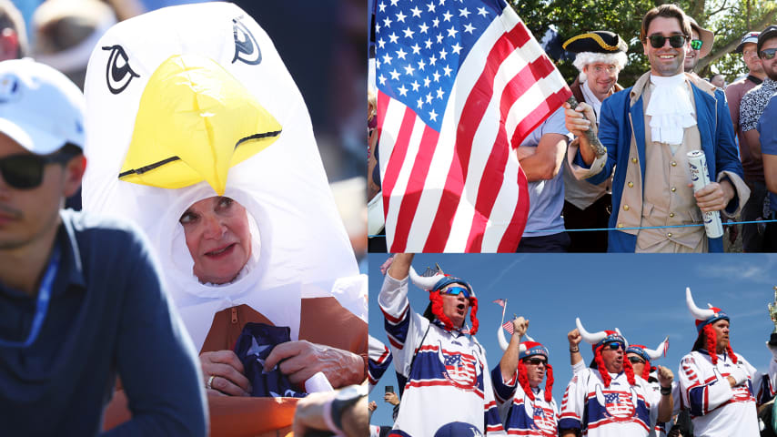 American fans at the 44th Ryder Cup. (Getty Images)