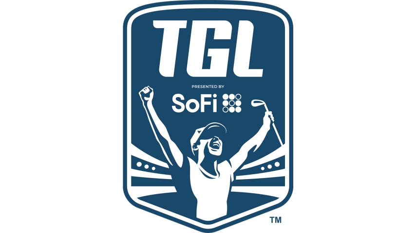 TGL Presented by SoFi logo (Courtesy of TMRW Sports)