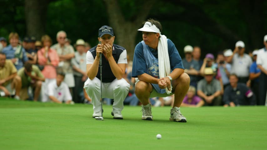 Annika Sorenstam at the Bank of America Colonial in 2003 (Getty images)