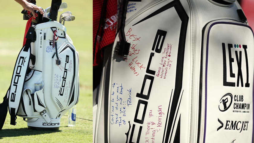 Lexi Thompson's bag at the Shriners Children's Open. (Getty Images)