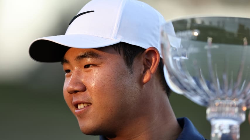 Tom Kim on the cusp of Official World Golf Ranking’s top 10