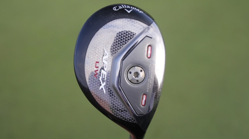 A look at Keegan Bradley’s Callaway Apex UW. (GolfWRX)