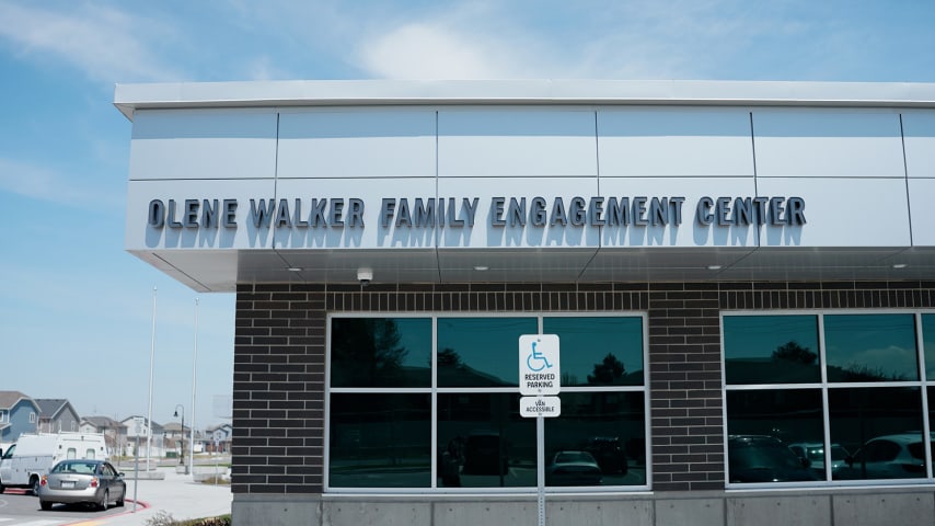 The Olene Walker Family Engagement Center in Salt Late County, Utah. (Courtesy of RSM Birdies Fore Love)