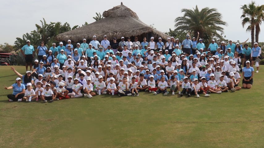 First Tee group shot. (World Wide Technology)