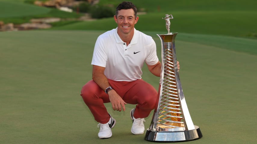 Rory McIlroy wins DP World Tour’s season-long Race to Dubai