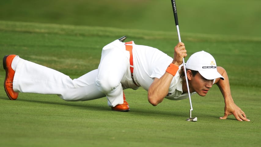 Camilo Villegas in the final round of the Ford Championship in Doral, Florida. (Scott Halleran/Getty Images)