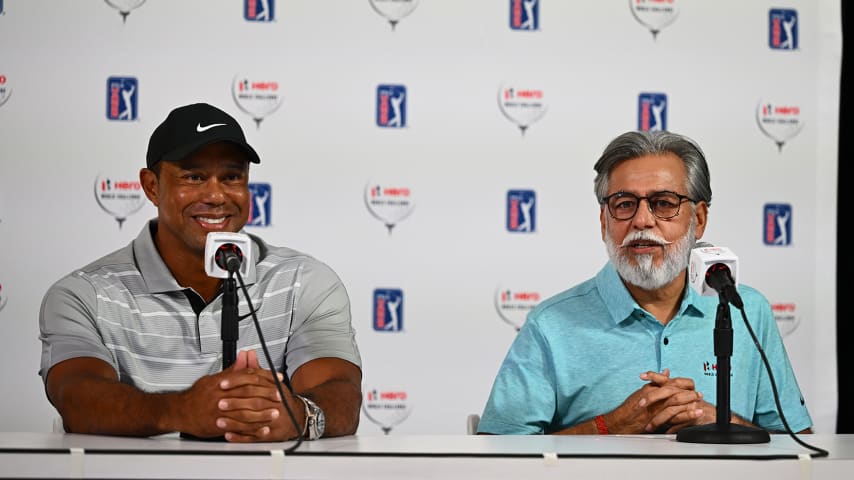 Live updates as Tiger Woods speaks to media at Hero World Challenge