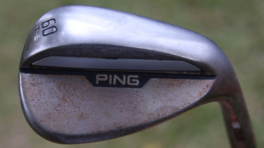New Ping S159 raw-style wedges were also spotted in play at The RSM Classic. (GolfWRX)