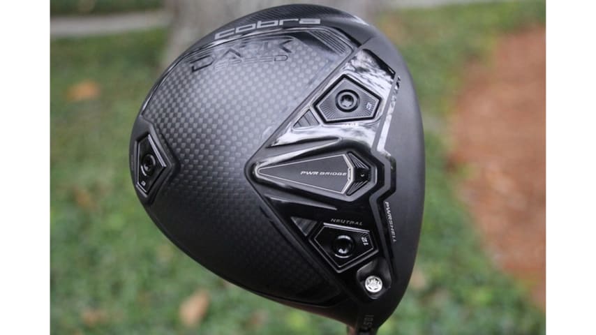 Cobra's new “Darkspeed” drivers that were also seen in circulation at The RSM Classic. (GolfWRX)