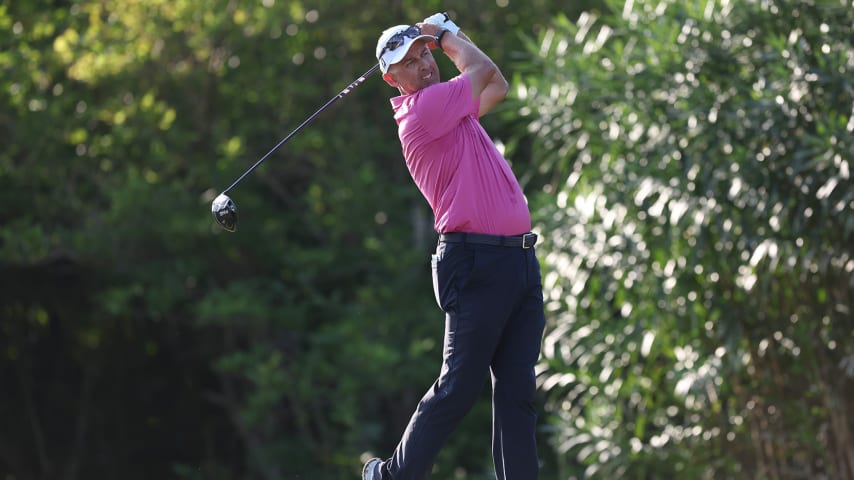  Australian duo Cameron Percy , Steve Allan hold down two top spots at PGA TOUR Champions Q-School