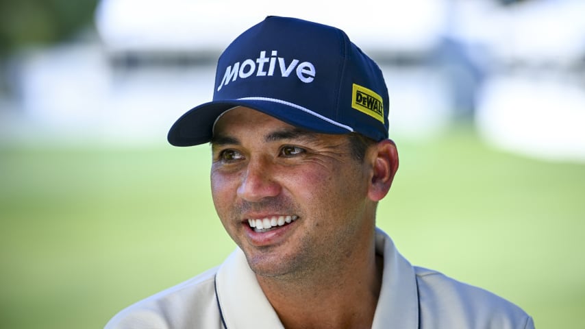 Jason Day debuting Malbon Golf at the Kapalua Resort prior to The Sentry. (Tracy Wilcox/PGA TOUR)