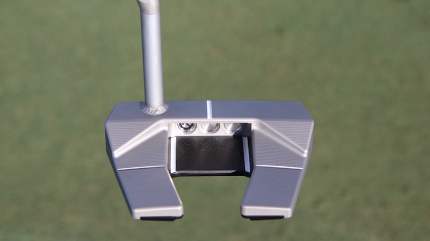 A look at Cameron Young’s T-5 Tour-Only prototype putter from Scotty Cameron that he put into play at The Sentry. (Courtesy GolfWRX)