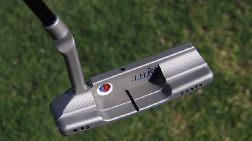 The Scotty Cameron GSS Proto head that Tom Kim is debuting at The Sentry. (Courtesy GolfWRX)
