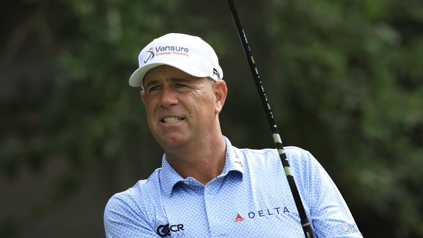 Stewart Cink is a rookie on the 2024 PGA TOUR Champions. (Sam Greenwood/Getty Images)