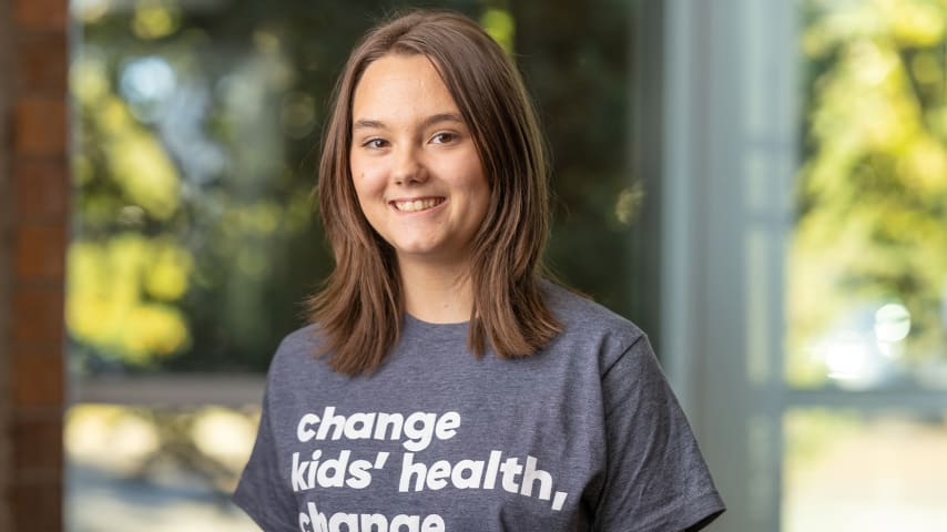 Brooke Glennon received treatment from Shodair Children’s Hospital, one of 170 members of Children’s Miracle Network Hospitals and one of CMN’s primary fundraising initiatives is Play Yellow. (Photo courtesy of CMN)