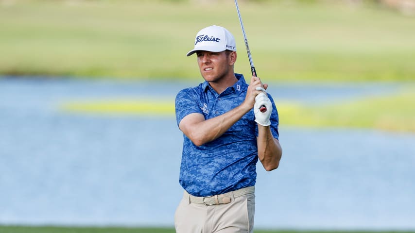 Jeremy Paul during the third round of the The Bahamas Great Exuma Classic. (Mike Mulholland/Getty Images)