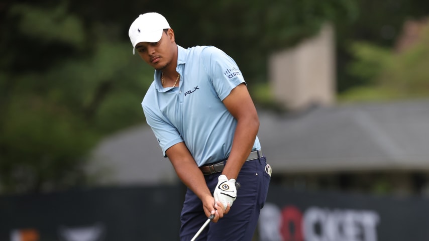 Troy Taylor II during day two of THE JOHN SHIPPEN National Golf Invitational at Detroit Golf Club. (Rey Del Rio/Getty Images)