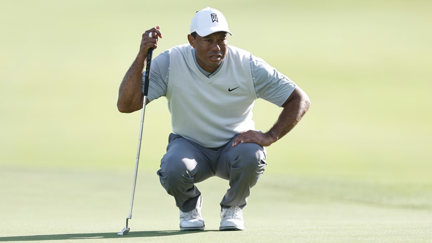 Tiger Woods plans to kick off his 2024 PGA TOUR season at The Genesis Invitational in February. (Michael Owens/Getty Images)