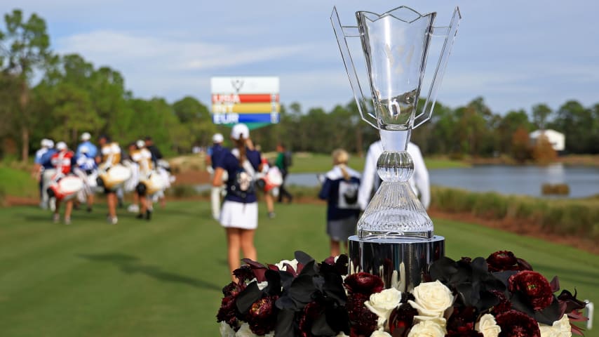 The Concession Golf Club hosted the inaugural World Champions Cup in 2024. (Mike Ehrmann/Getty Images)