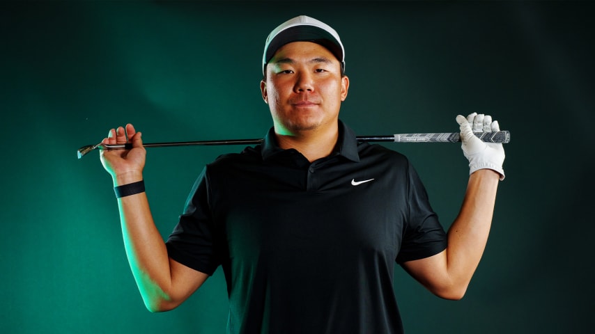 Norman Xiong earned his PGA TOUR card in 2023. (Andrew Wevers/PGA TOUR)