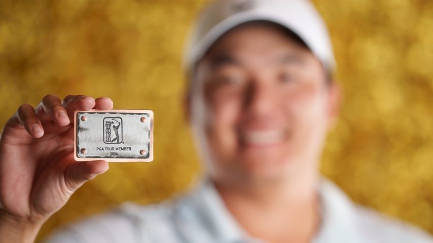 Norman Xiong earned his PGA TOUR card in 2023. (Andrew Wevers/PGA TOUR)