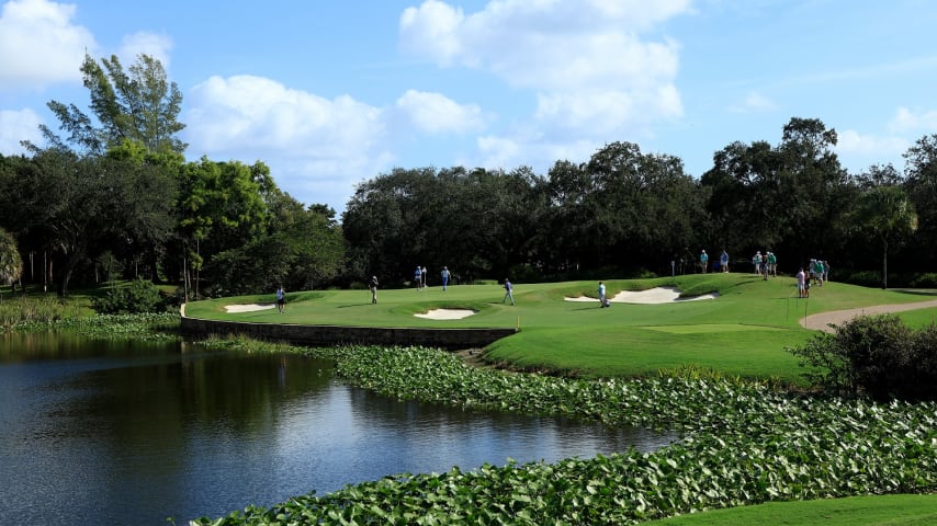 A view of the 13th hole at The Old Course at Broken Sound. (Sam Greenwood/Getty Images)