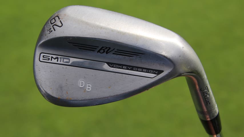 Daniel Berger's Titleist SM10 wedge. (GolfWRX)