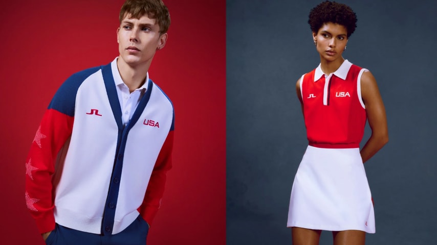 J.Lindeberg is the official partner of the USA Men's and Women's golf teams for the 2024 Summer Olympics. (Courtesy J.Lindeberg)