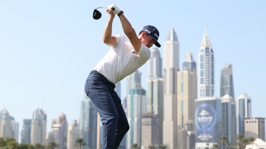 Stanford's Michael Thorbjornsen is No. 1 in the PGA TOUR University Ranking. (Francois Nel/Getty Images)