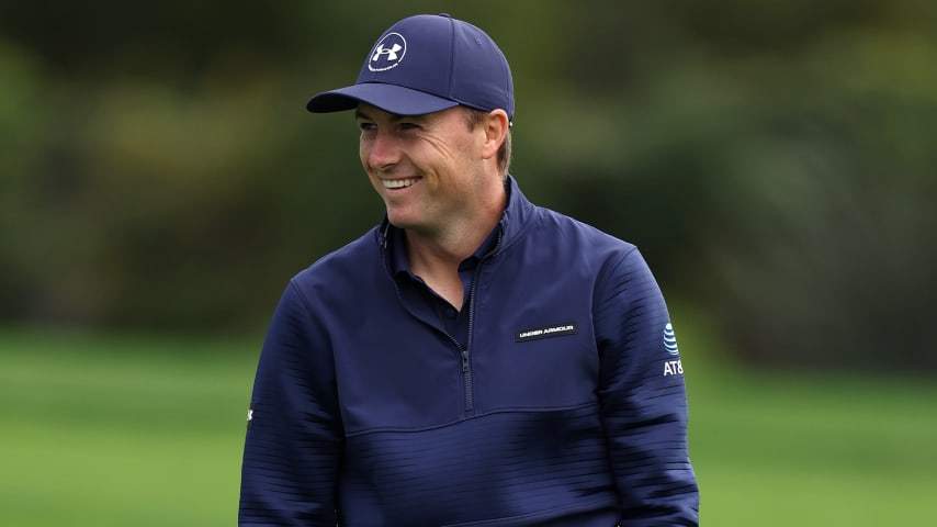 Jordan Spieth prepares for the AT&T Pebble Beach Pro-Am this week. (Christian Petersen/Getty Images)