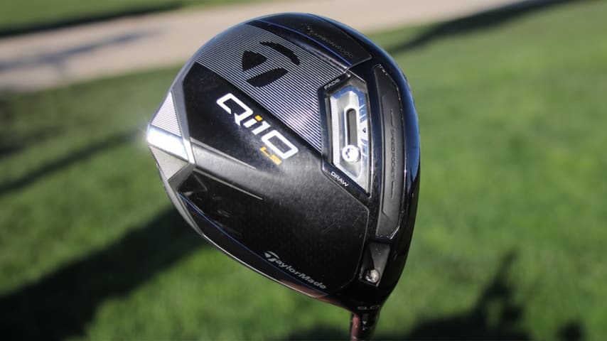 A look at Nick Dunlap's TaylorMade Qi10 LS driver. (GolfWRX)