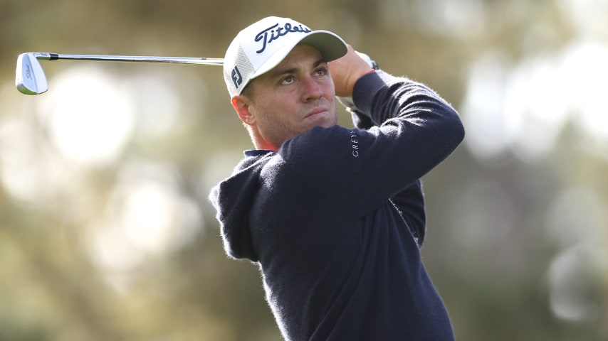 Justin Thomas heads to TPC Scottsdale in great form. (Ezra Shaw/Getty Images)