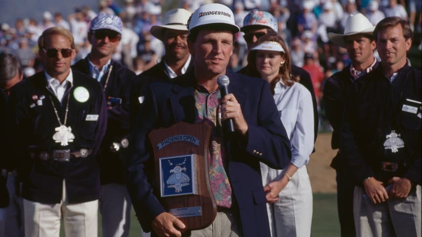 Mark Calcavecchia at the 1992 Phoenix Open. (Sam Greenwood/PGA TOUR Archive)