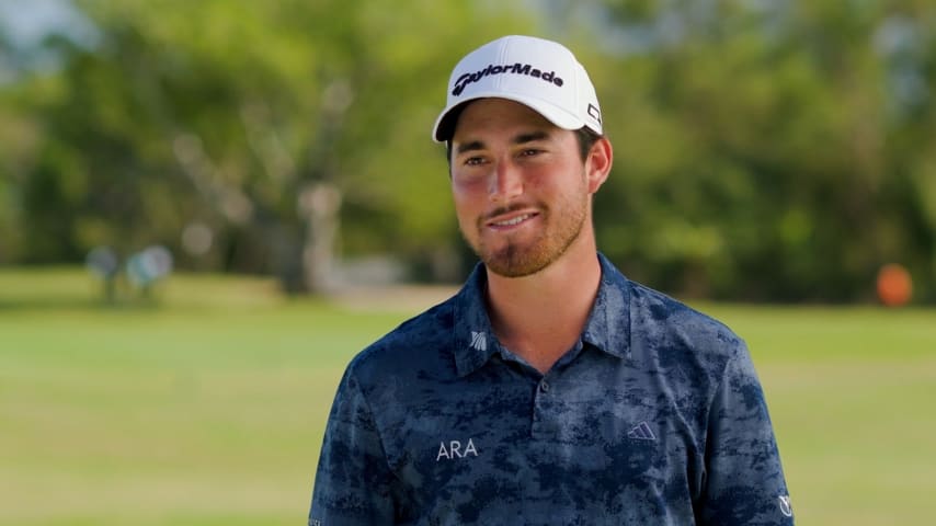 Renato Naula won the VALUE Next Generation by TaylorMade Qualifying Tournament to earn a sponsor exemption into the Mexico Open at Vidanta. (Jared Clemons/PGA TOUR)