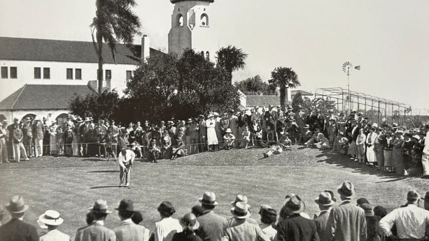 A look at the 18th hole at the Argentina Open. (Courtesy Argentine Golf Association)