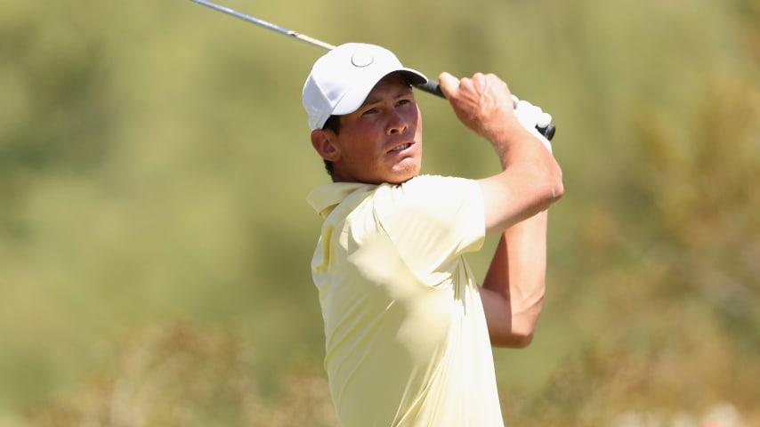 Christo Lamprecht overtook the No. 1 spot in the 2024 PGA TOUR University Ranking from Stanford’s Michael Thorbjornsen. (Getty Images)