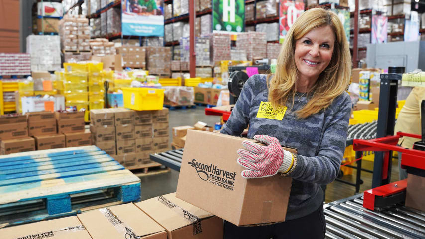 Second Harvest's food bank has reimagined the food bank program in partnership with Orlando Health, which is the official healthcare provider of the Arnold Palmer Invitational. (Courtesy Second Harvest)