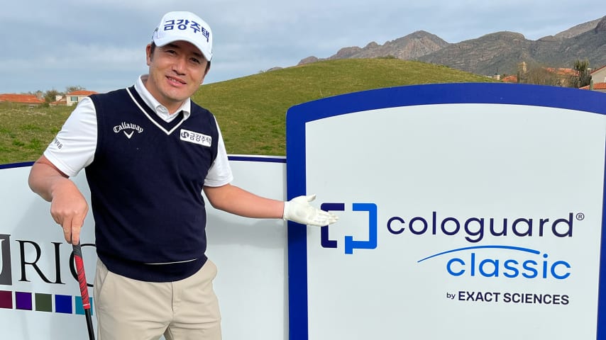 Competing at Cologuard Classic on sponsor exemption, his first TOUR-sanctioned start since 2019