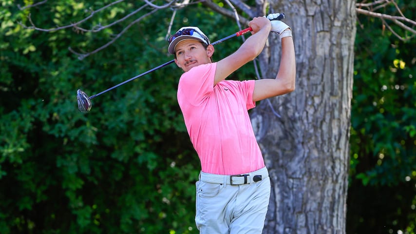 Garett Reband during the second round of the Astara Chile Classic presented by Scotiabank. (Buda Mendes/Getty Images)